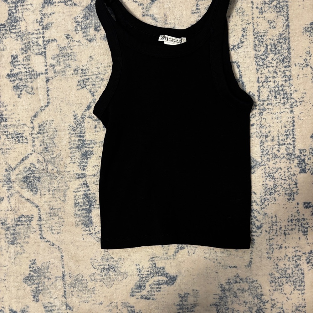 Zara Black Tank Top